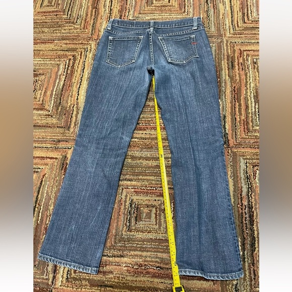 Set Of 2 Womens Gap Jeans Straight And  Skinny Wash Denim Size 4 Black/ Blue - Picture 4 of 8